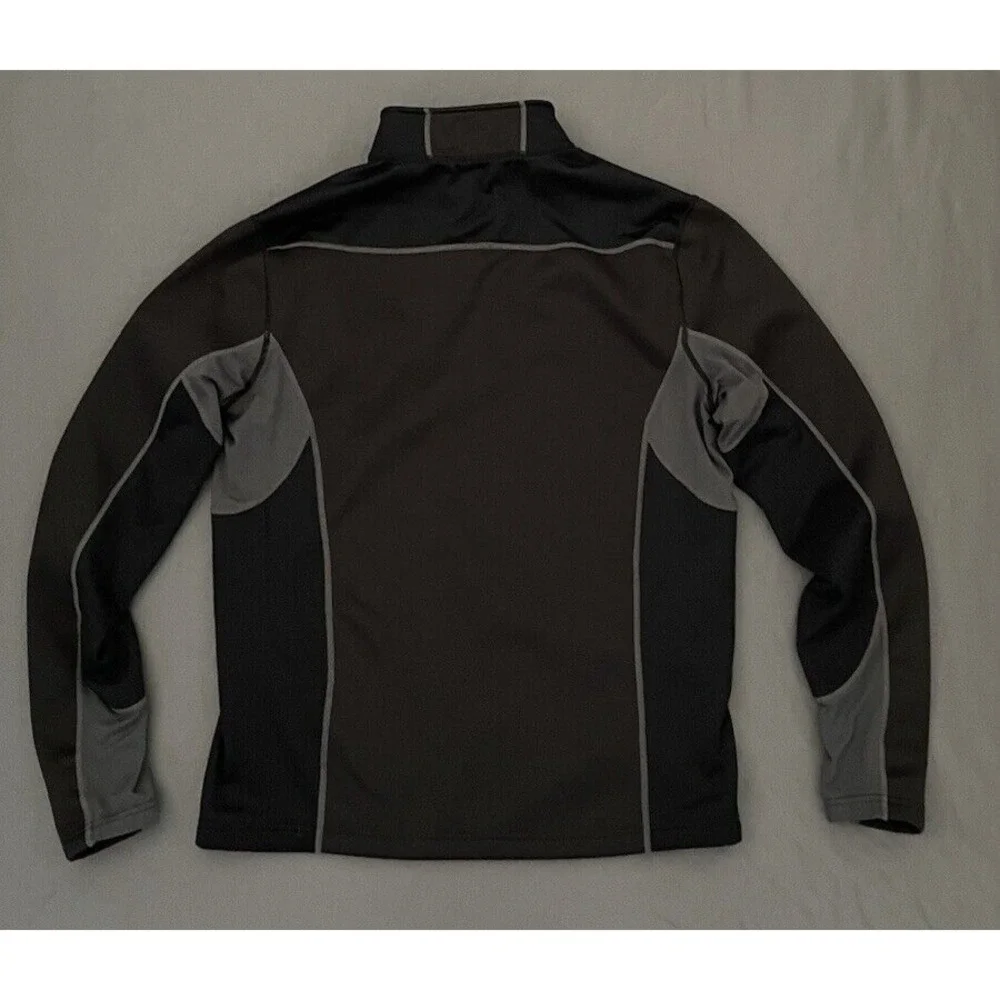 Scheels Outfitters Pullover Sweater Men's Large Black Jacket 1/4 Zip Long Sleeve